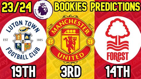 premier league bookies